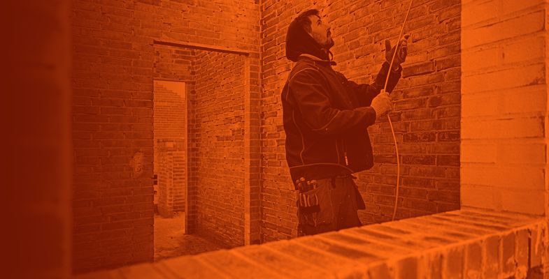Installer using low voltage cable