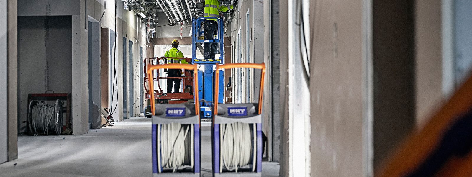 Installers using Qaddy® with low voltage cable