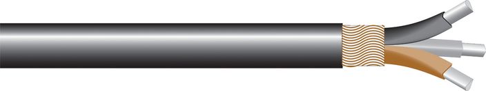 Image of AL 3-core waveform-LSOH Cu sne cable