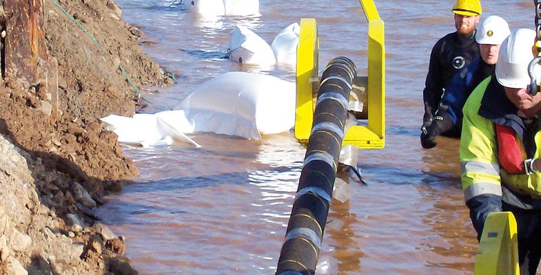 HV Offshore Cork Harbour project cable laying